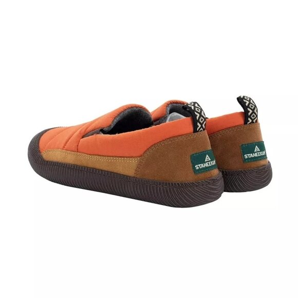 New Staheekum 12 Mens Puff Slip-On Shoes Suede Water-Repellent Quilted Outdoor - Picture 6 of 12